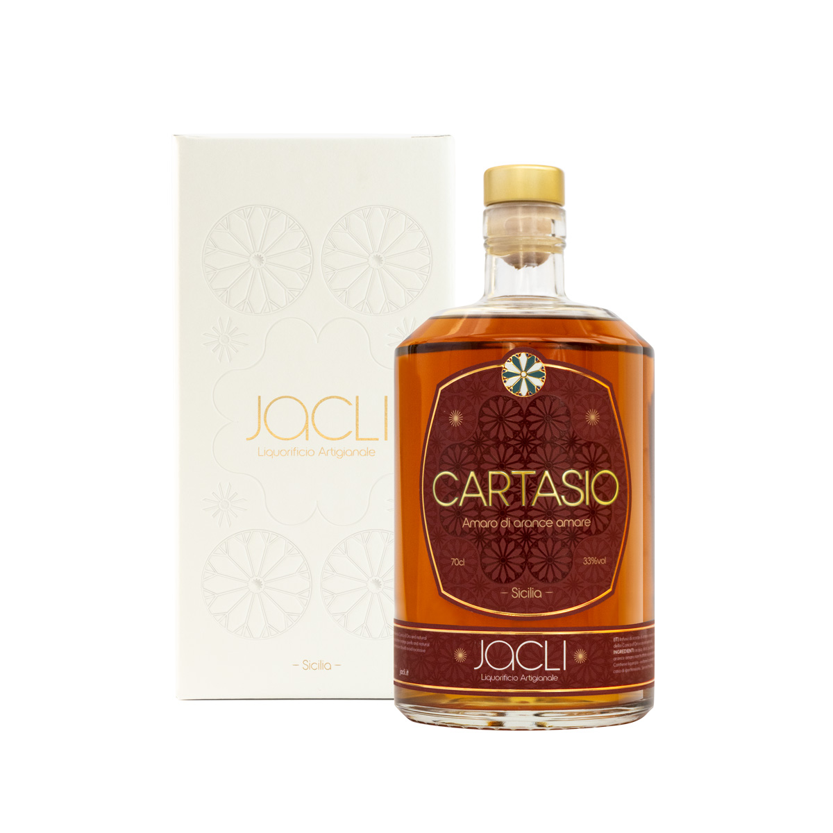 Cartasio Amaro Arance Amare - Jacli Liquorificio Artigianale